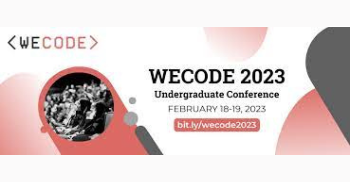WECODE 2023 CONFERENCE